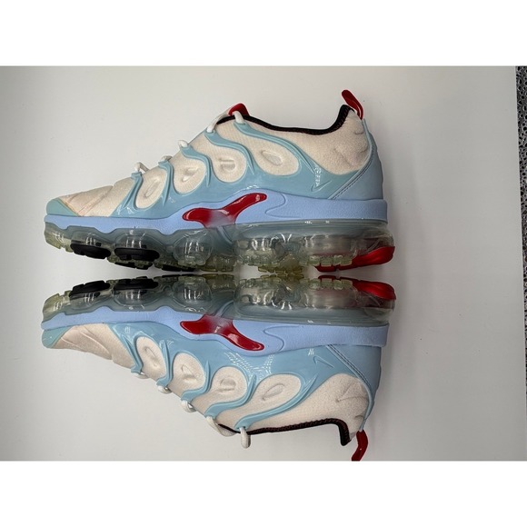 Nike Air VaporMax Plus Chicago White Red Blue Men's Size 10 Used 0067 - Picture 7 of 12